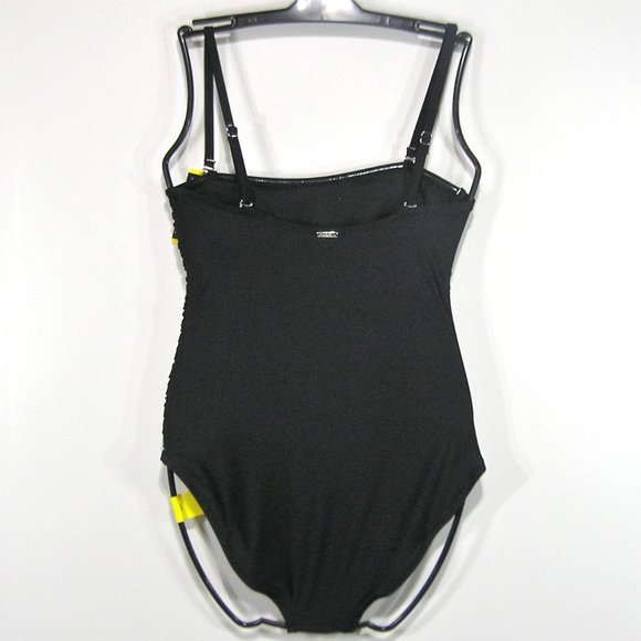 DKNY BLACK SWIMSUIT REMOVABLE STRAPS - Picture 5 of 11